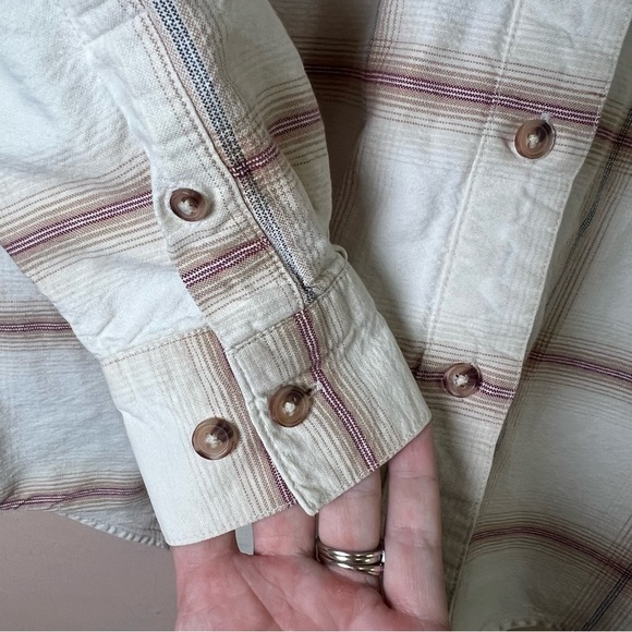 Bit & Bridle Ladies Western Plaid Button-up Shirt Collar Pocket Horse Sz Medium - Picture 6 of 9